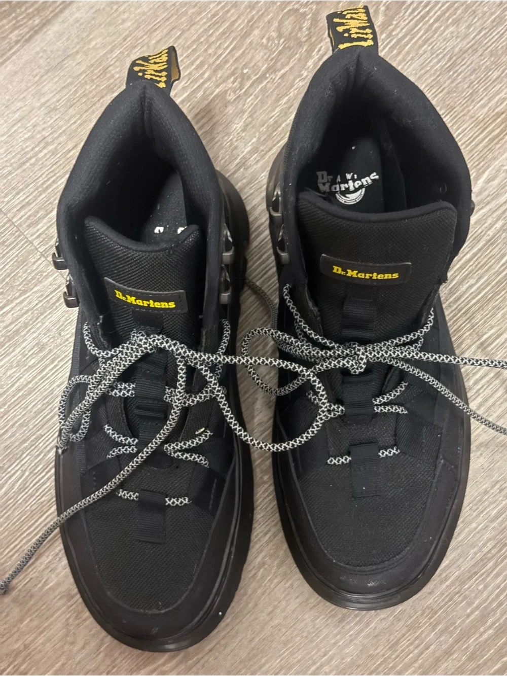 Dr. Martens Black Boury Utility Boots